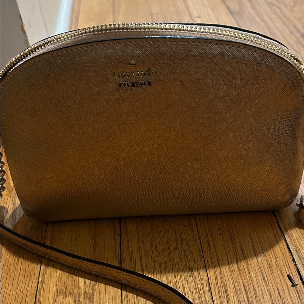 Kate Spade Metallic Gold Crossbody Bag